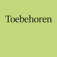 Toebehoren